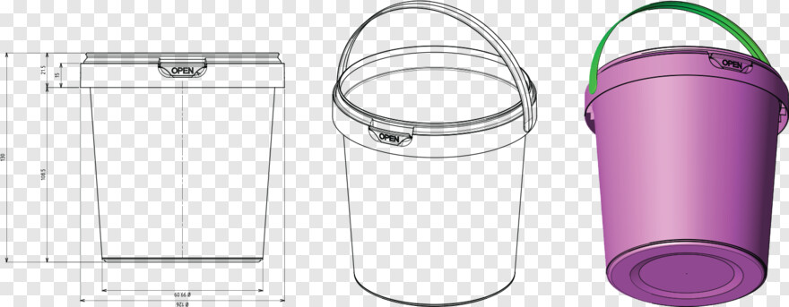 plastic-bucket # 1106332