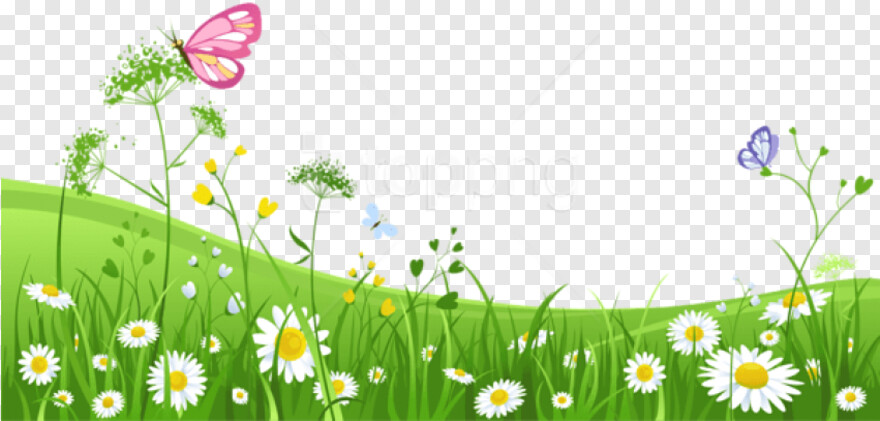 grass-with-flower-background # 823989