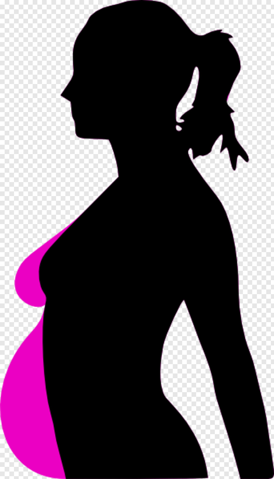pregnant-silhouette # 645003