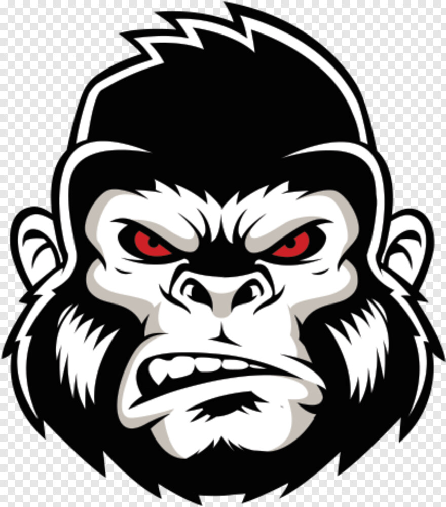 gorilla-face # 514557