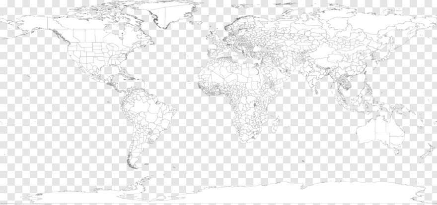 world-map-outline # 350955