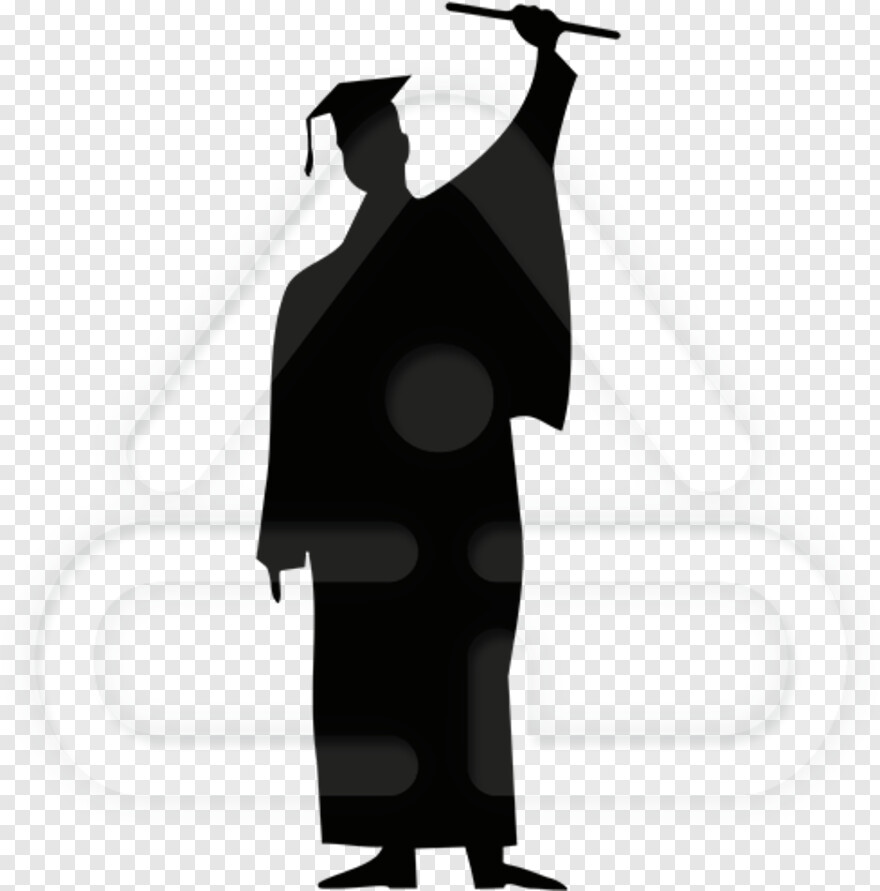 graduation-silhouette # 787453