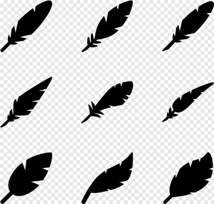 feather-silhouette # 842593