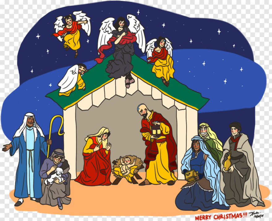 nativity-scene # 681089