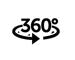 360, degree, rotate, spin, view icon | Icon search engine