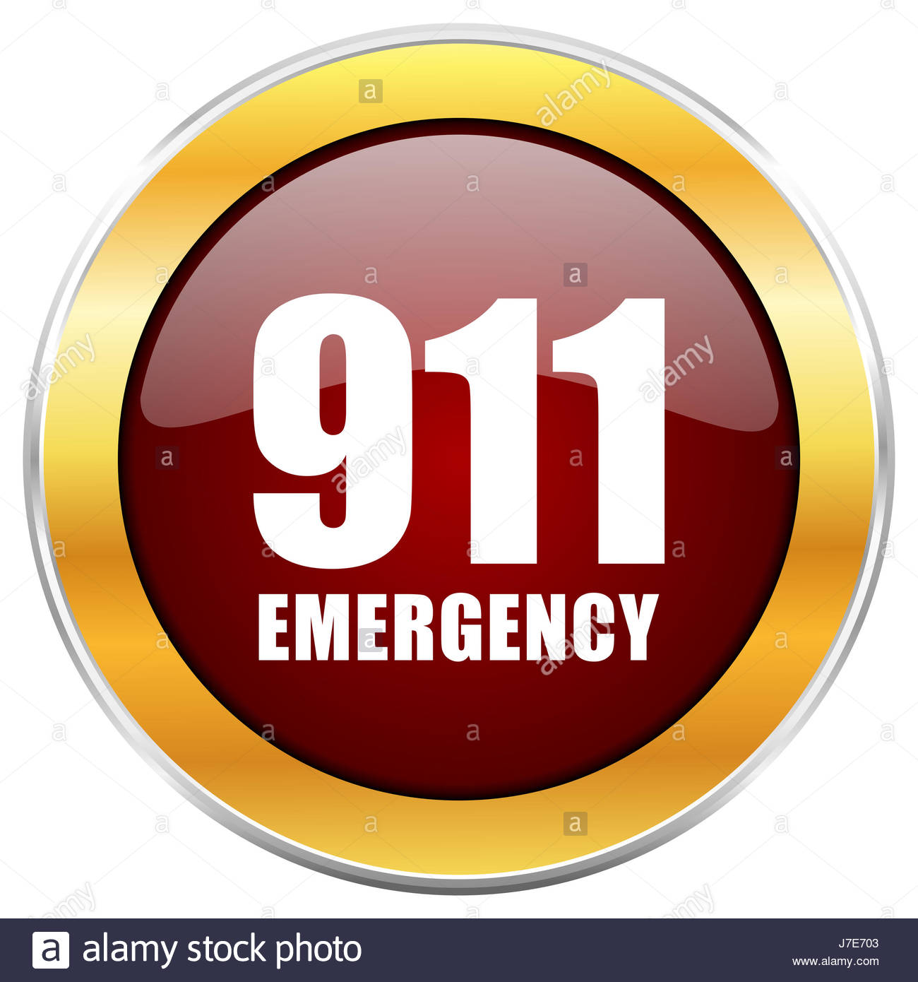 Stock Illustration of number emergency 911 icon k32920995 - Search 