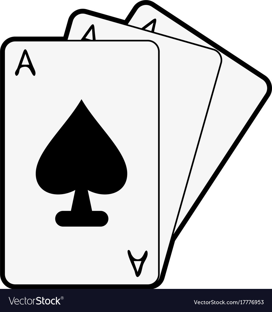 Ace, card, of, poker, spades icon | Icon search engine