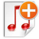 Add category, playlist icon | Icon search engine