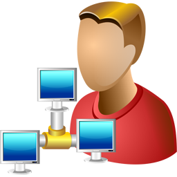 computer administrator icon  Free Icons Download