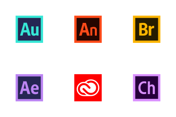 UPDATED FOR CC 2018: New icons for all of those different Adobe 