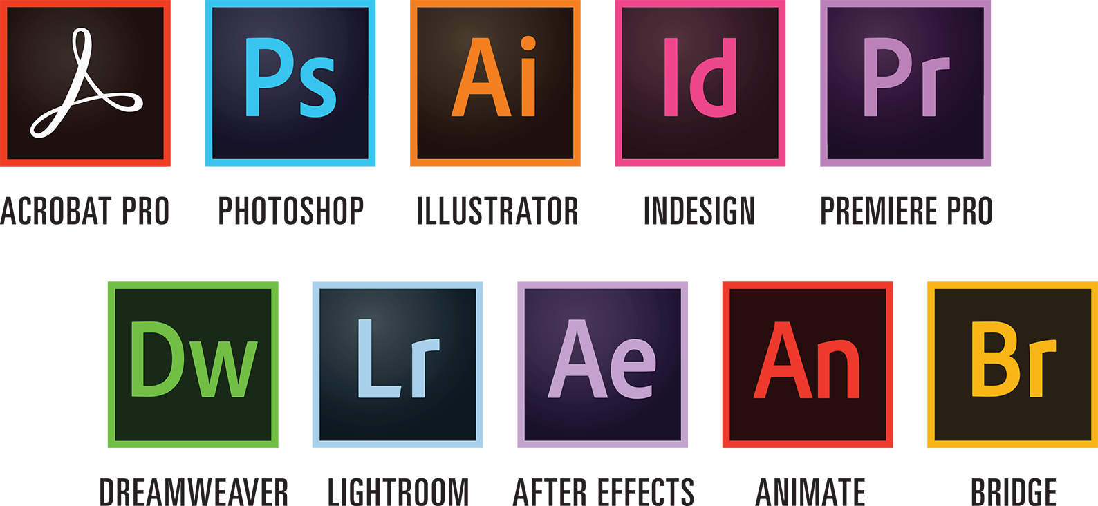 Adobe Creative Cloud icon sets | Icon Ninja