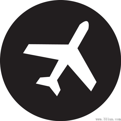 Cargo Plane Vector Icon. Style Is Flat Symbol, Rounded Angles 
