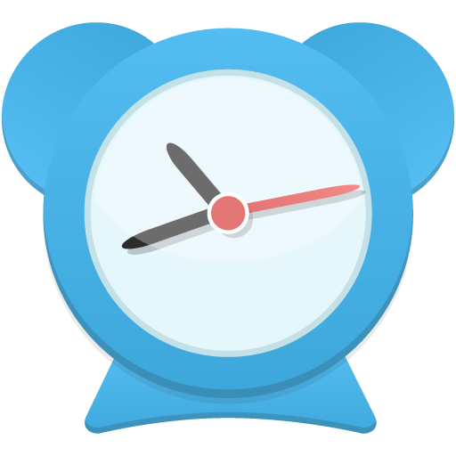 Bedroom circular alarm clock tool Icons | Free Download
