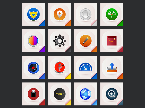 30 Free And High Quality Android Icon Sets - Hongkiat