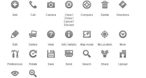 Free Android Icon Set - DesignBoost - DesignBoost