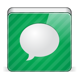 Android Message Icon - Uto Circle Icons 1-4 