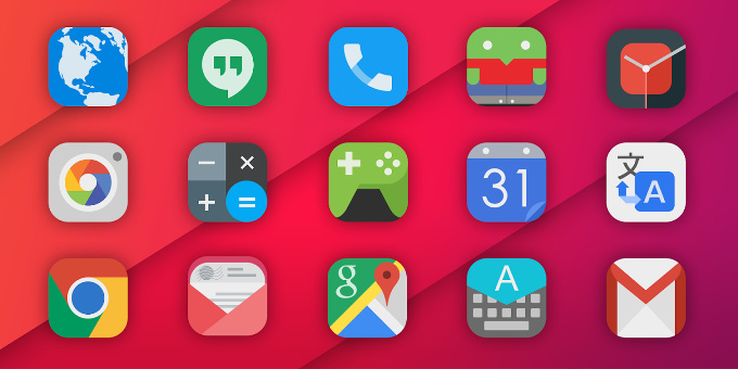 new icon packs for Android (February 2015) #2