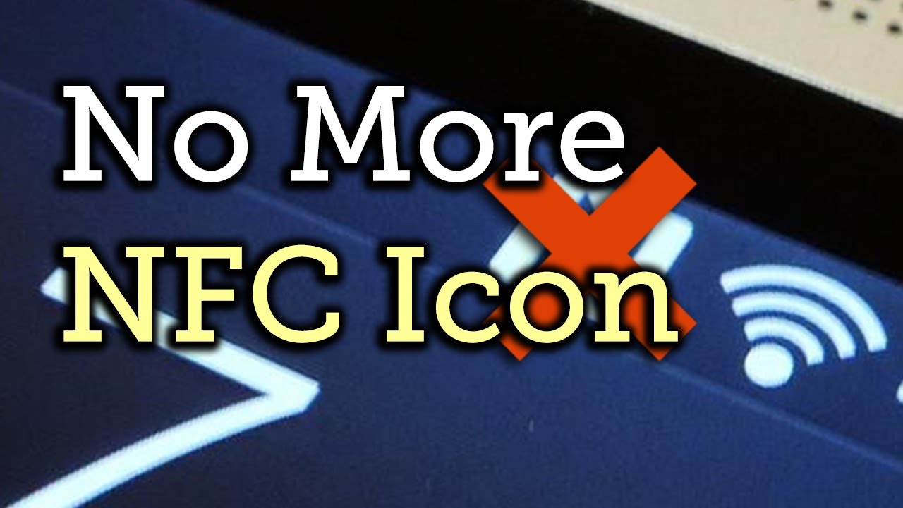 Hide the NFC Icon from Your HTC Ones Status Bar (Root Required 