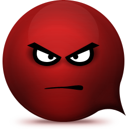 Angry emoticon face Icons | Free Download