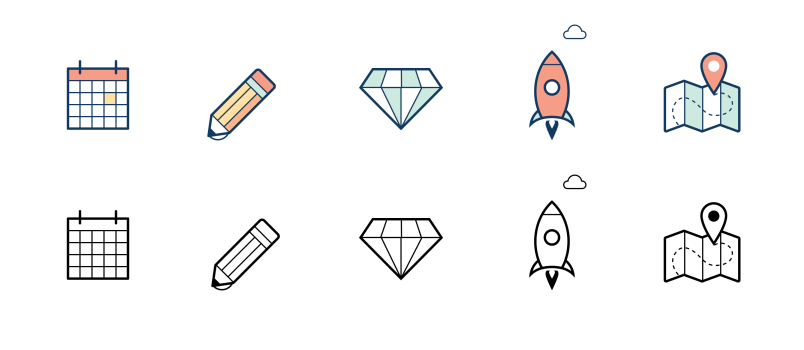 Visual Walkthrough: Examples of Tiny Animated Icon Gifs - Designmodo