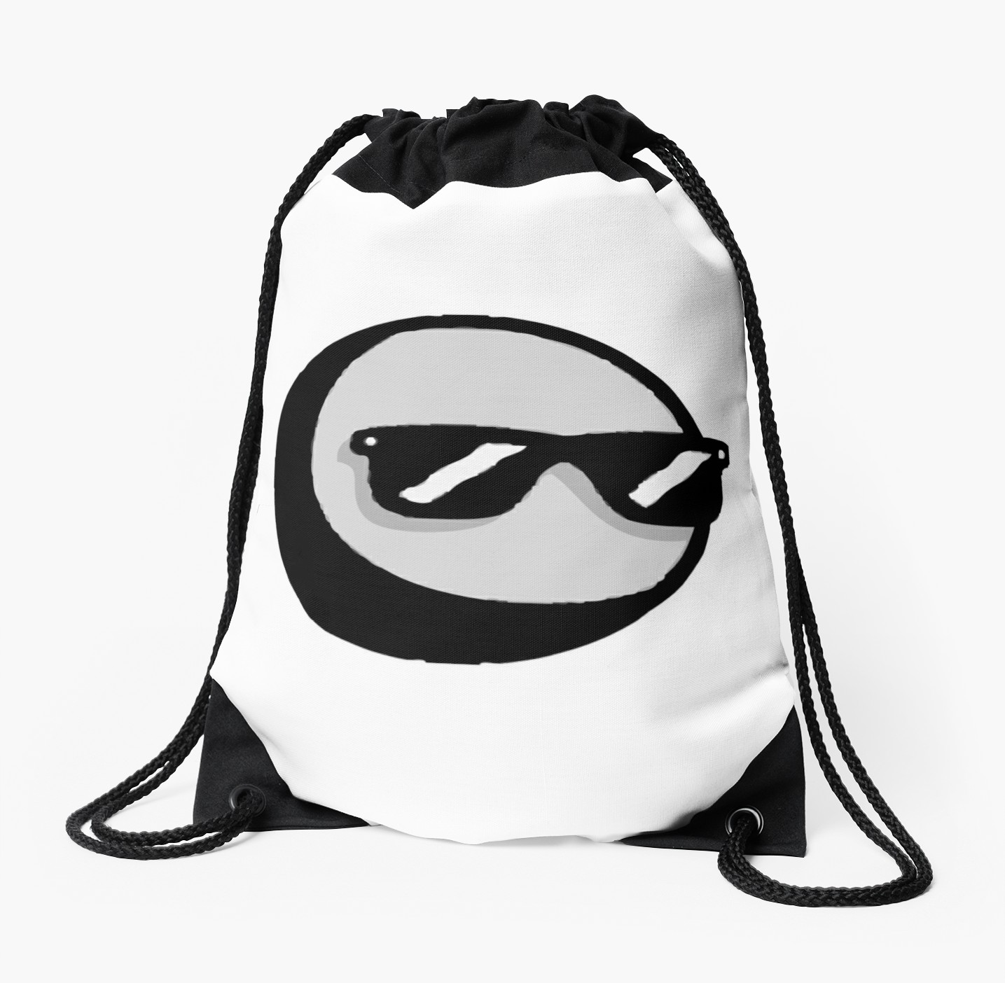 Tumblr Anon Icon Drawstring Bags by lasercatz | Redbubble
