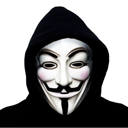 Anonymous Mask Icon - free download, PNG and vector