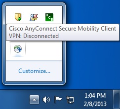 Configuring Microsoft Windows to access the IT Services VPN 