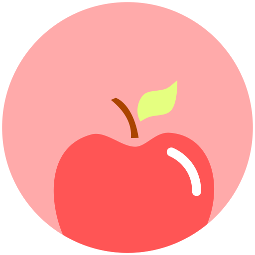 Apple Fruit - Icons by Canva