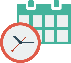 date, Clock, interface, Calendar, Appointment icon