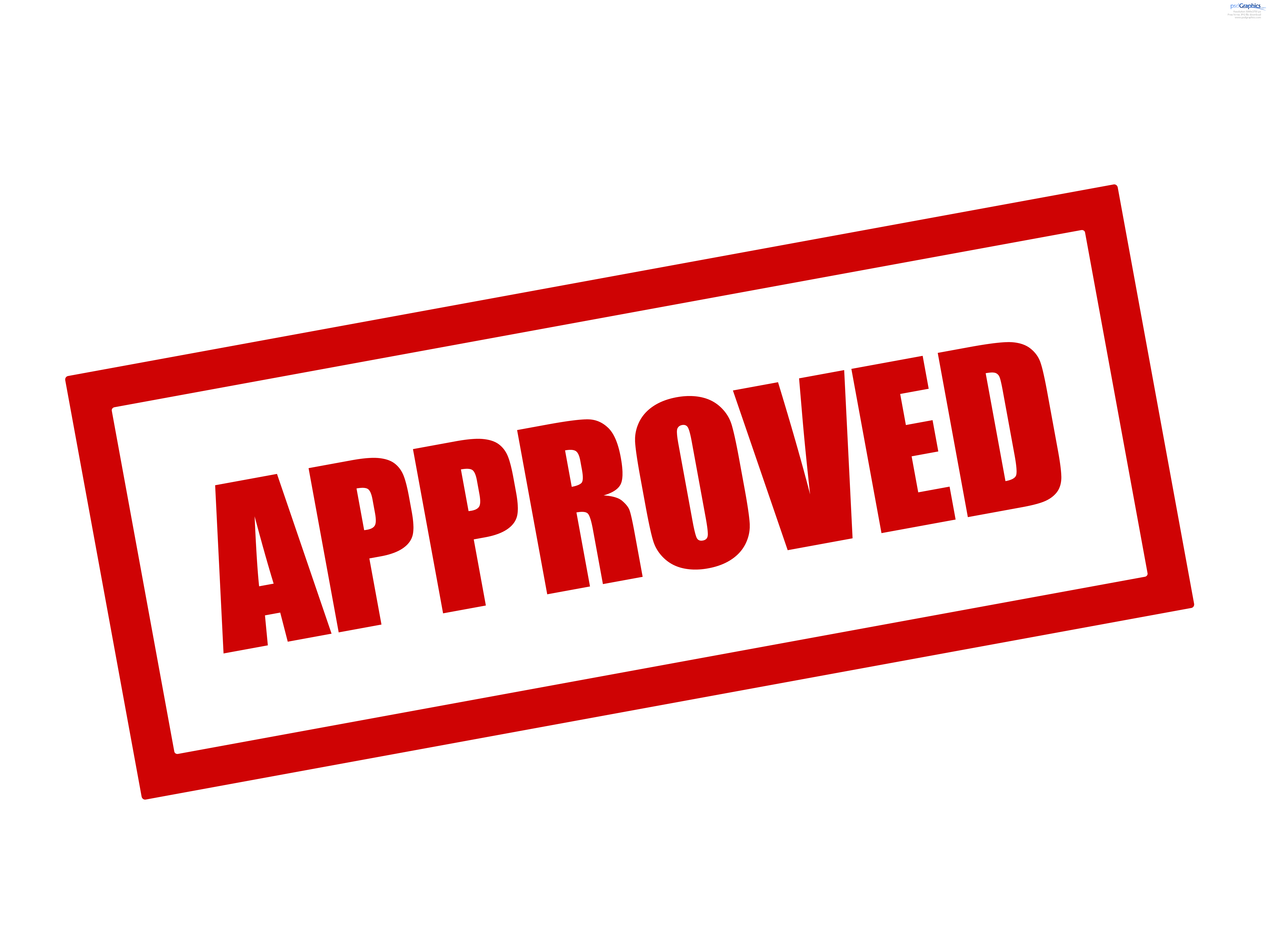 Approved, loan approval, stamp icon | Icon search engine