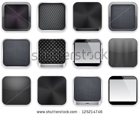 App buttons background Vector | Free Download
