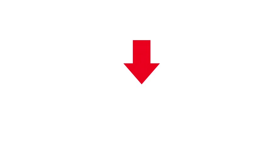 Arrow Pointing Down Icon - free download, PNG and vector