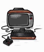 Atari 2600 console (Pixel-art) by AloneAgainstPixels 