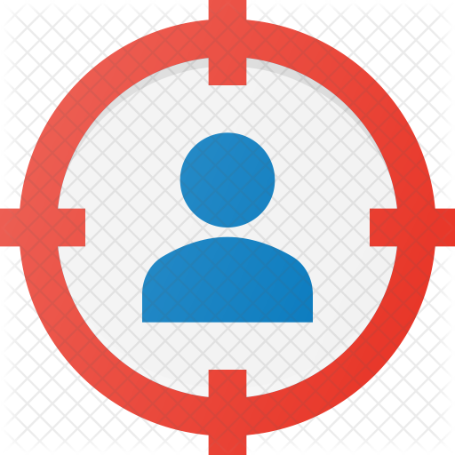 Audience, find, group, people, research, search, target icon 