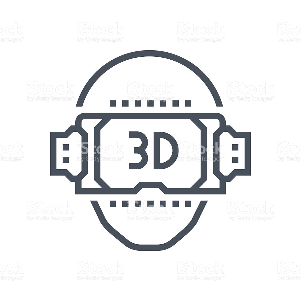 Virtual And Augmented Reality Icons Vector Art | Thinkstock