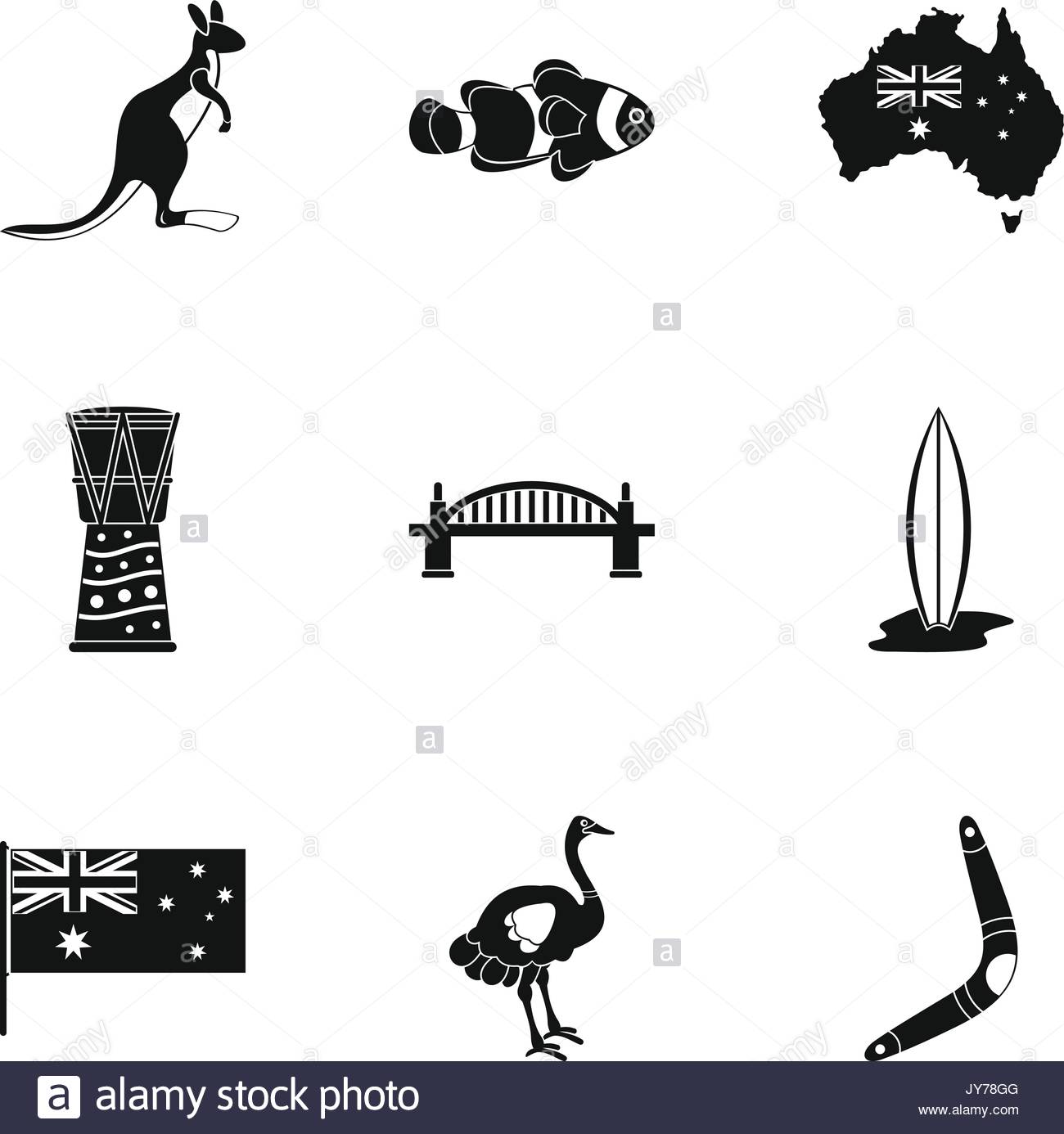 Australia icons | Noun Project