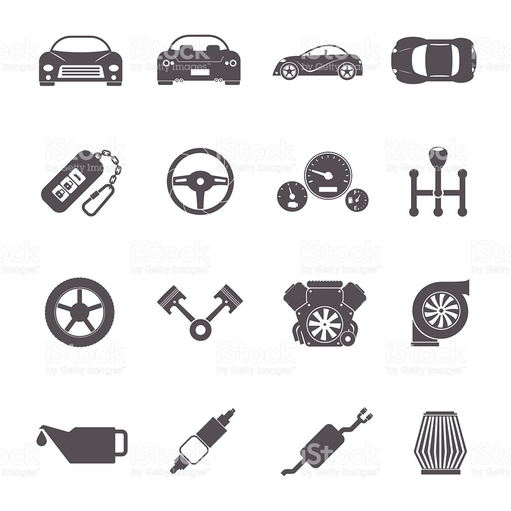 Black Series Vector Icons tagged Automotive - Popicon