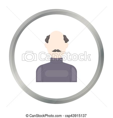 Avatar, bald, beard, glasses, man, old, people icon | Icon search 
