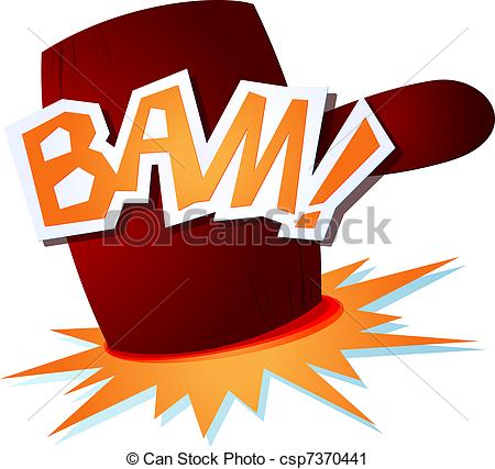 Bam icon, pop art style Stock Vector Art  Illustration, Vector 