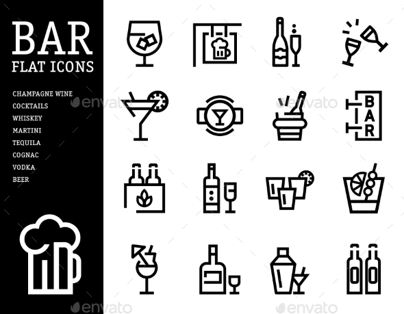 Bar, pub, Signaling icon