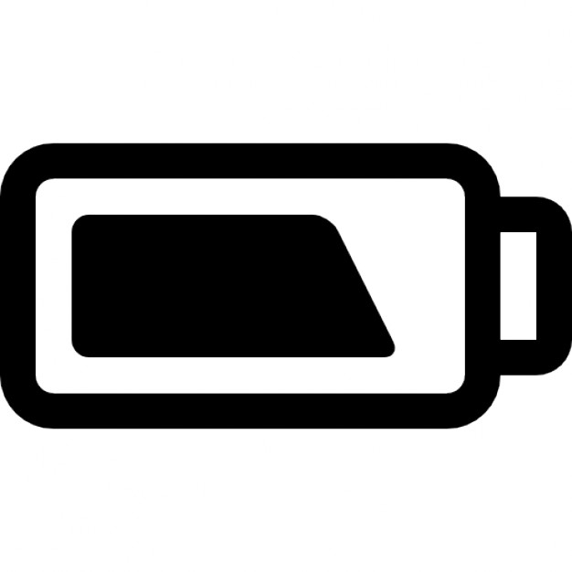 Battery charger icon black Royalty Free Vector Image