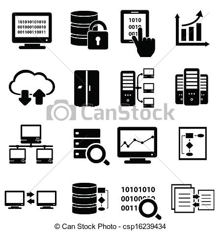 Big data Icons - 21 free vector icons
