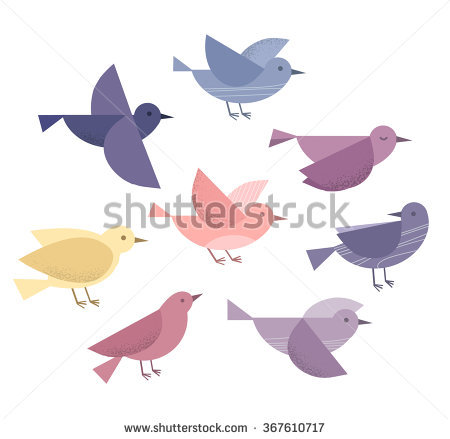 Light Orange Twitter Bird Icon Clip Art at  - vector clip 