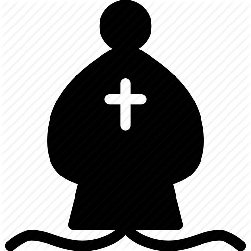 Chess Bishop icon Royalty Free Vector Image - VectorStock