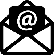 Black, email, emails, envelope, interface, mail, symbol icon 