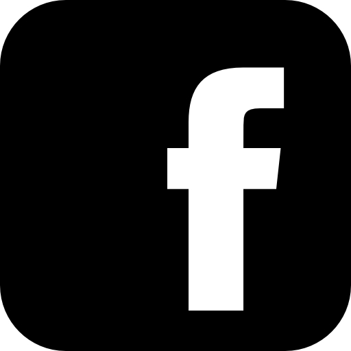 Black Facebook Social Media Icon - Icons by Canva