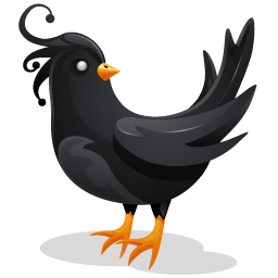 Bird, logo, social, social media, square, tweet, twitter icon 