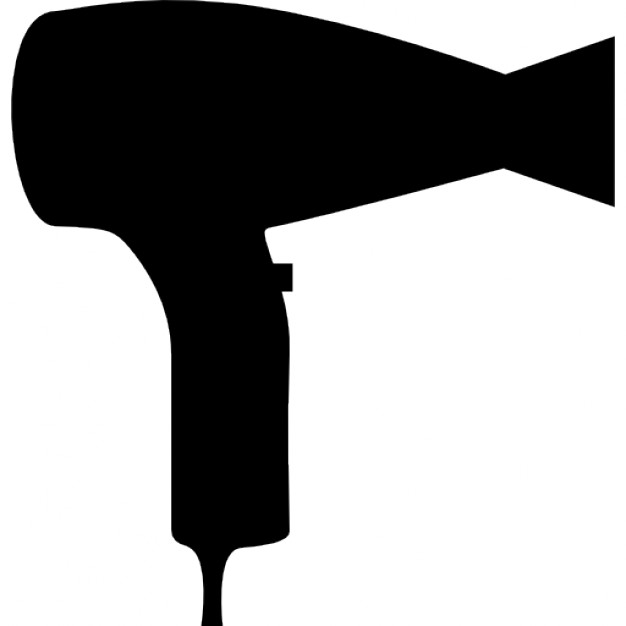 Hair Dryer Sign. Flat Style Icon On Transparent Background Royalty 