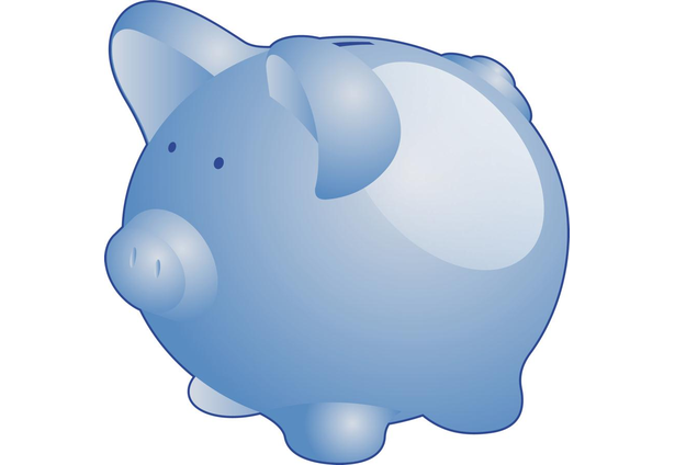 blue piggy bank icon  Stock Photo  valdum #107507702