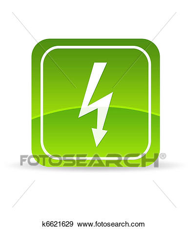 Eco energy symbol of a lightning bolt Icons | Free Download